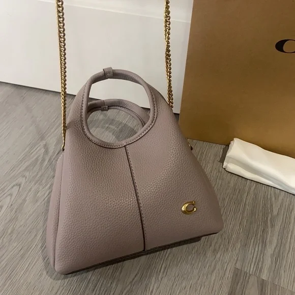 Coach Lana Bucket Bag Leather Shoulder Crossbody - Picture 2 of 9